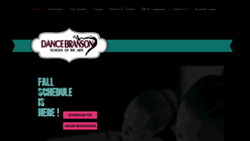 What Dancebransonschoolofthearts.com website looked like in 2020 (4 years ago)
