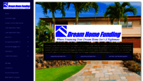 What Dreamhomefunding.com website looked like in 2020 (4 years ago)