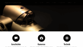 What Digicammuseum.de website looked like in 2020 (4 years ago)
