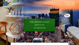 What Dermboston.com website looked like in 2020 (4 years ago)
