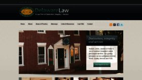 What Delawarelaw.com website looked like in 2020 (4 years ago)