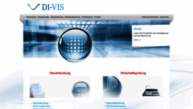 What Di-vis.com website looked like in 2020 (4 years ago)