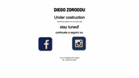 What Diegozoroddu.it website looked like in 2020 (4 years ago)