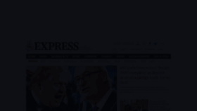 What Dailyexpress.co.uk website looked like in 2020 (4 years ago)