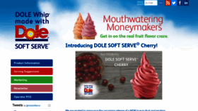 What Dolesoftserve.com website looked like in 2020 (4 years ago)