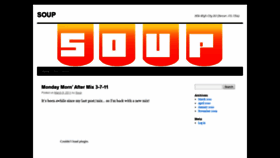 What Djsoup.com website looked like in 2020 (4 years ago)