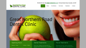 What Dunstabledentists.co.uk website looked like in 2020 (4 years ago)