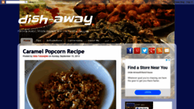 What Dish-away.com website looked like in 2020 (4 years ago)