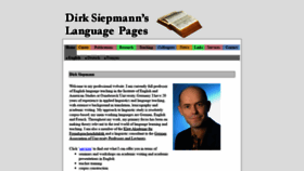 What Dirk-siepmann.de website looked like in 2020 (4 years ago)