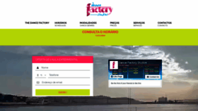 What Dancefactory.com.pt website looked like in 2020 (4 years ago)