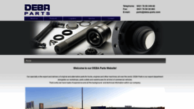 What Deba-parts.com website looked like in 2020 (4 years ago)
