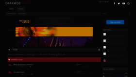 What Darkwebmafias.net website looked like in 2020 (4 years ago)