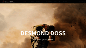 What Desmonddoss.de website looked like in 2020 (4 years ago)