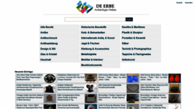 What Deerbe.com website looked like in 2020 (4 years ago)
