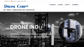 What Drone-corp.com website looked like in 2020 (4 years ago)