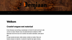 What Demiaan.nl website looked like in 2020 (4 years ago)