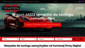 What Dd-tuning.pl website looked like in 2020 (4 years ago)