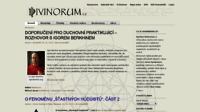 What Divinorum.cz website looked like in 2020 (4 years ago)
