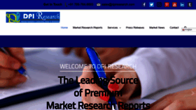 What Dpiresearch.com website looked like in 2020 (4 years ago)