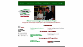 What Diakom.com website looked like in 2020 (4 years ago)