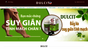 What Dulcit.vn website looked like in 2020 (4 years ago)
