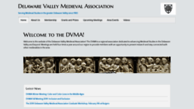 What Dvmamedieval.com website looked like in 2020 (4 years ago)