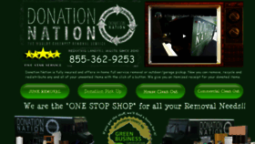 What Donationnationusa.org website looked like in 2020 (4 years ago)