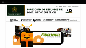 What Denms.uaemex.mx website looked like in 2020 (4 years ago)