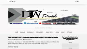 What Dtwtutorials.com website looked like in 2020 (4 years ago)