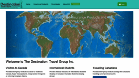 What Desttravel.com website looked like in 2020 (4 years ago)