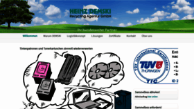 What Demski-recycling.com website looked like in 2020 (4 years ago)