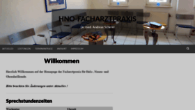 What Dr-scherer.de website looked like in 2020 (4 years ago)