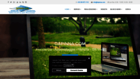 What Dapinna.com website looked like in 2020 (4 years ago)
