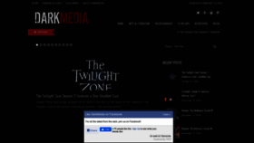 What Darkmediaonline.com website looked like in 2020 (4 years ago)