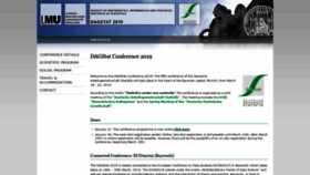 What Dagstat2019.de website looked like in 2020 (4 years ago)