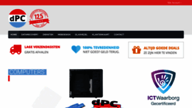 What Dpcsolutions.nl website looked like in 2020 (4 years ago)