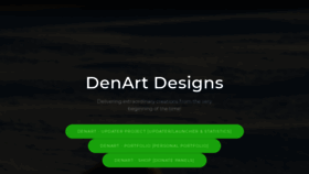 What Denart-designs.com website looked like in 2020 (4 years ago)