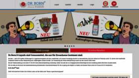 What Drborn-liquid.de website looked like in 2020 (4 years ago)