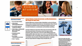 What Die-duale-hochschule-kommt.de website looked like in 2020 (4 years ago)