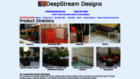 What Deepstreamdesigns.com website looked like in 2020 (4 years ago)