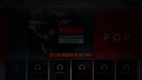 What Deltaradio.de website looked like in 2020 (4 years ago)