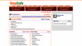 What Desiindy.com website looked like in 2020 (4 years ago)