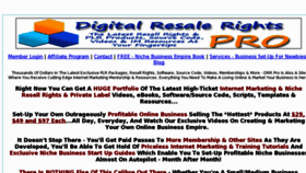 What Digital-resale-rights.com website looked like in 2011 (12 years ago)