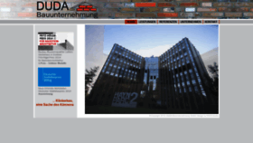 What Duda-bau.de website looked like in 2020 (4 years ago)