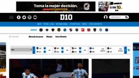 What D10.paraguay.com website looked like in 2020 (4 years ago)
