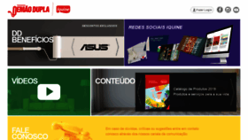 What Demaodupla.com.br website looked like in 2020 (4 years ago)