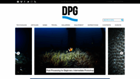 What Divephotoguide.com website looked like in 2020 (4 years ago)