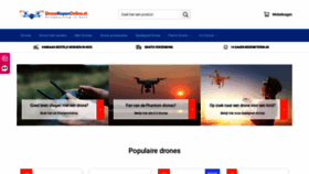 What Dronekopenonline.nl website looked like in 2020 (4 years ago)