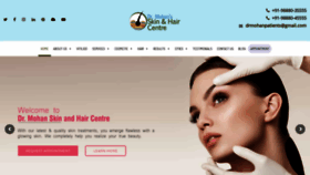 What Drmohanskinandhaircentre.com website looked like in 2020 (4 years ago)