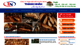 What Dietmoixuyenviet.vn website looked like in 2020 (4 years ago)